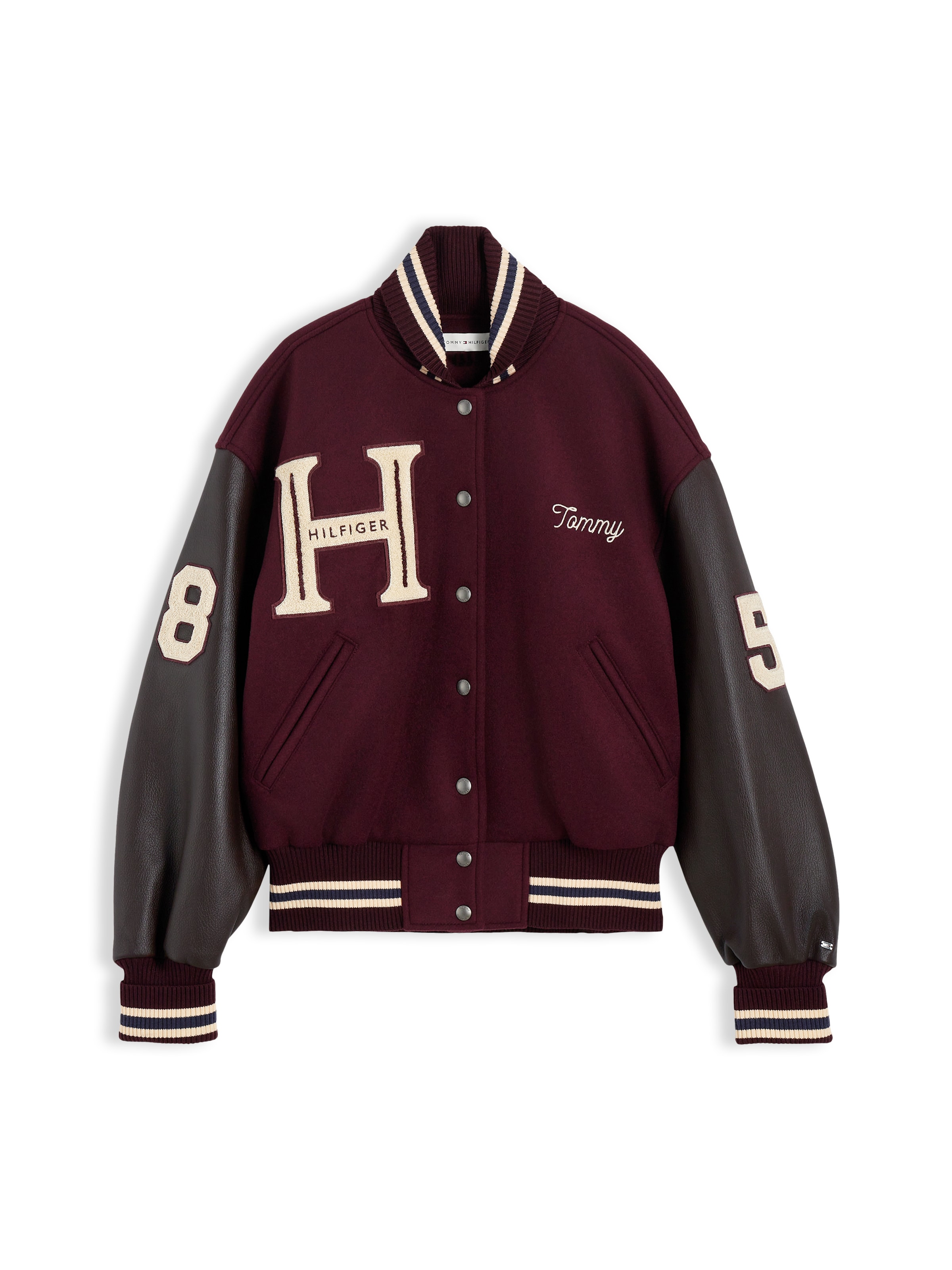 TOMMY HILFIGER Jacke in Rot: Vorderseite