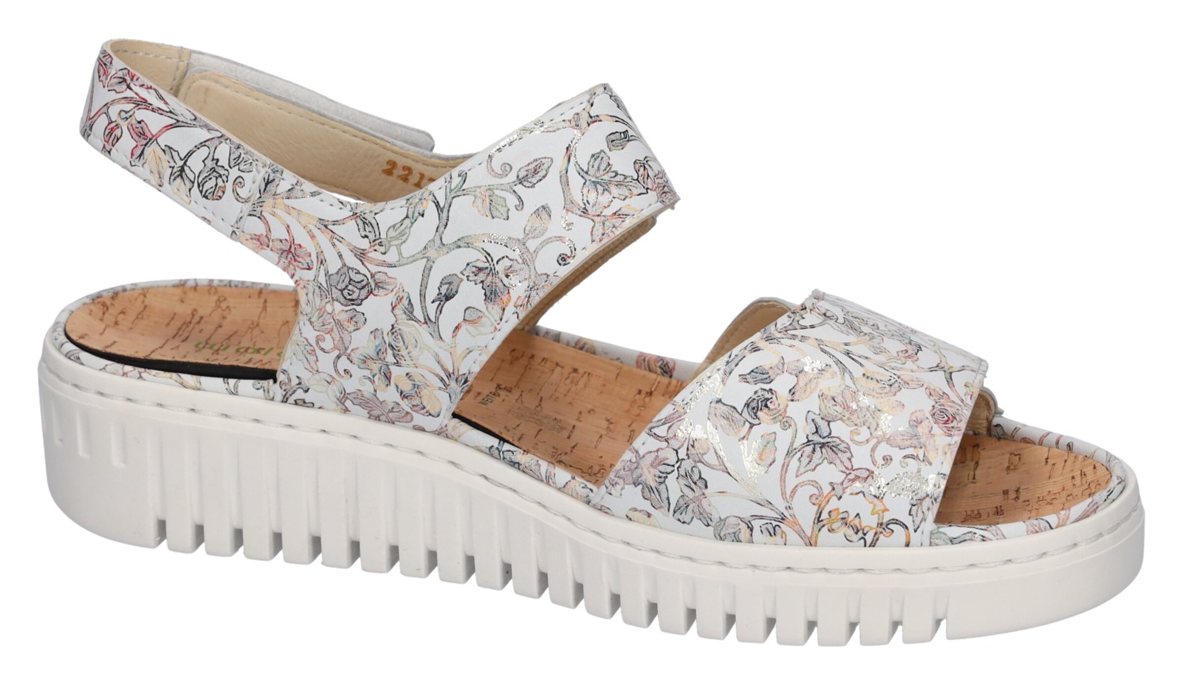 WALDLÄUFER Sandale in Weiß