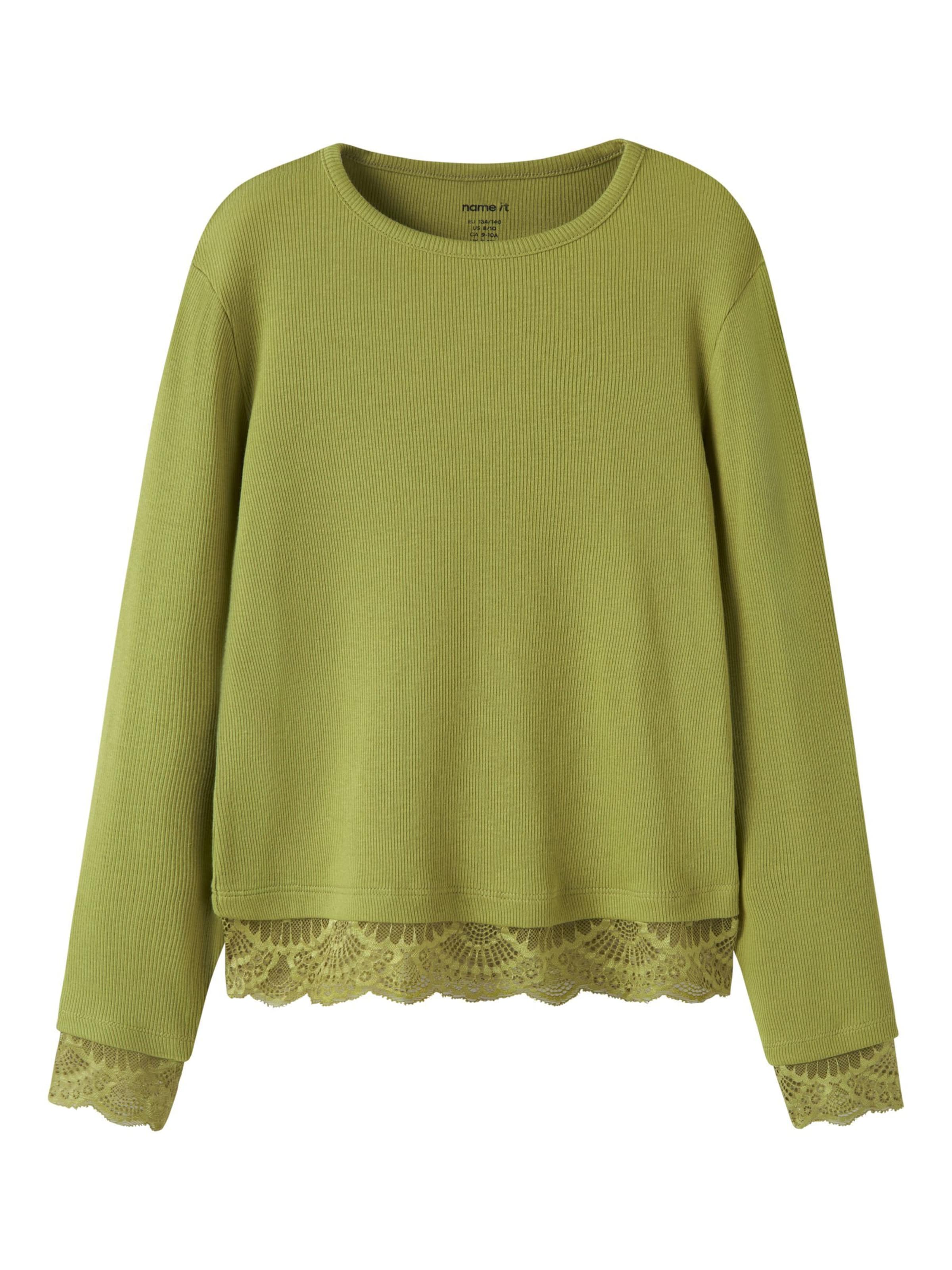 NAME IT - Camiseta en verde: frente