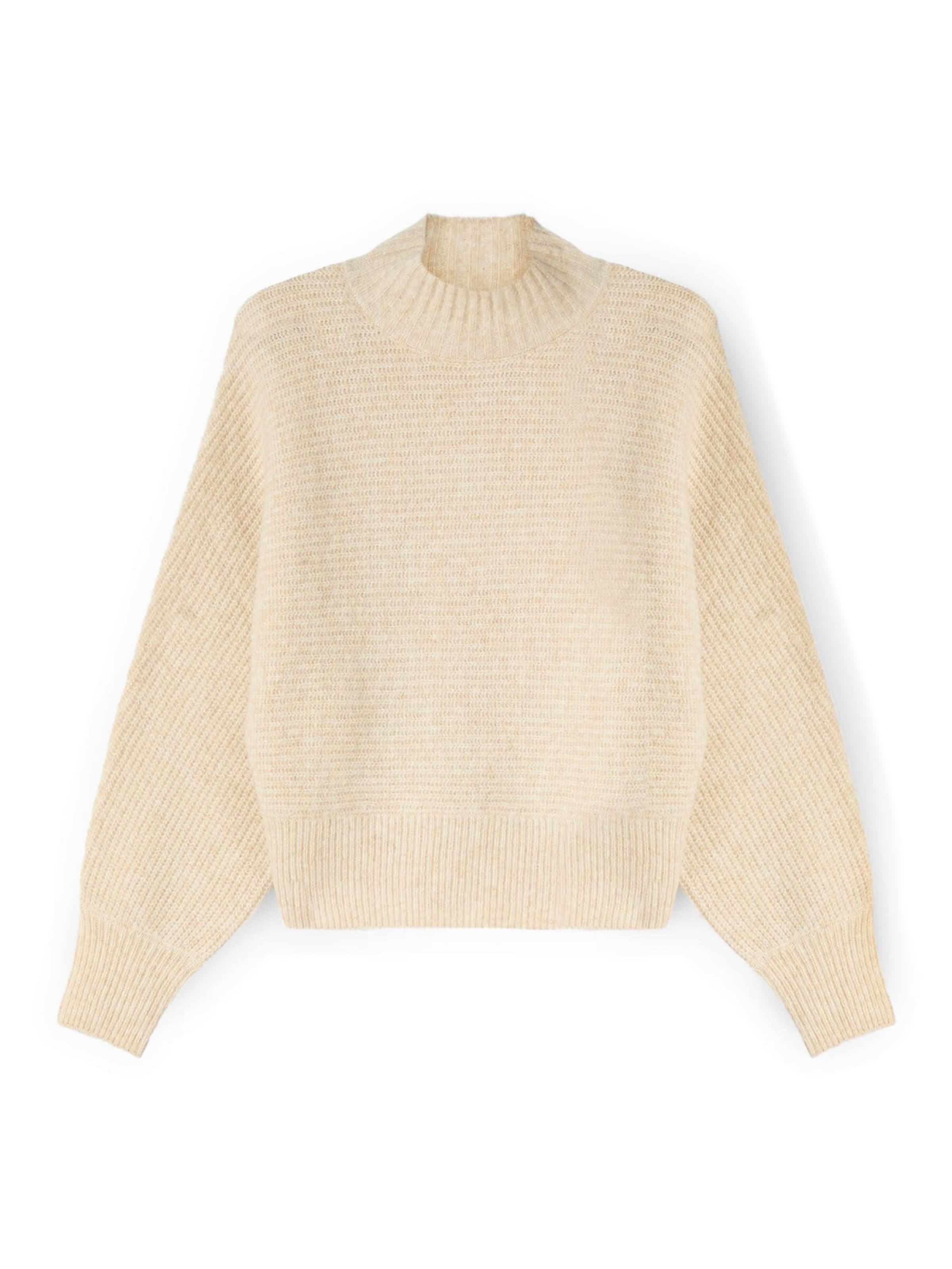 MOTIVI Sweater in Beige: front