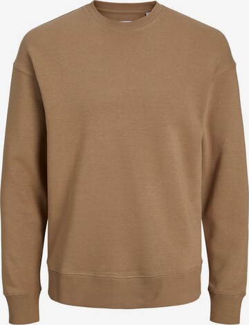 JACK & JONES Sweatshirt 'Star' i brun: framsida