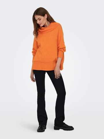 ONLY Pullover 'HAZEL' in Orange