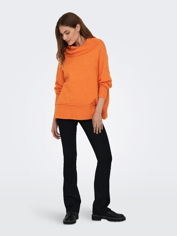 ONLY Sweater 'HAZEL' in Orange