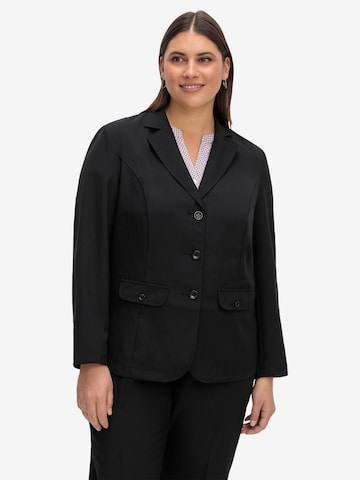 SHEEGO Blazer in Black: front