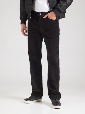 LEVI'S ® Loosefit Broek '565™ Loose Straight' in Zwart: voorkant