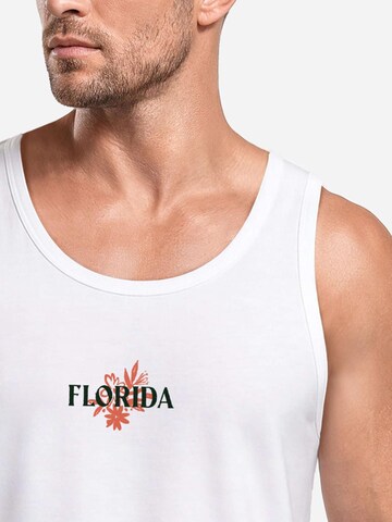 Neverless Shirt 'Florida Flowers'‌‌‌ in Weiß