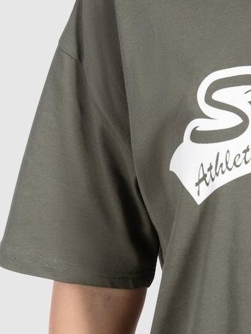 T-Shirt fonctionnel 'Macey' Smilodox en vert