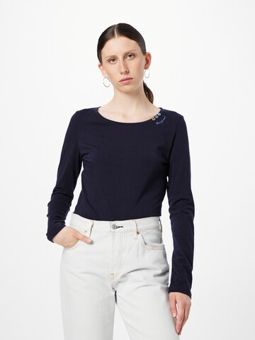 Ragwear Shirt 'FLORAH' in Blauw: voorkant