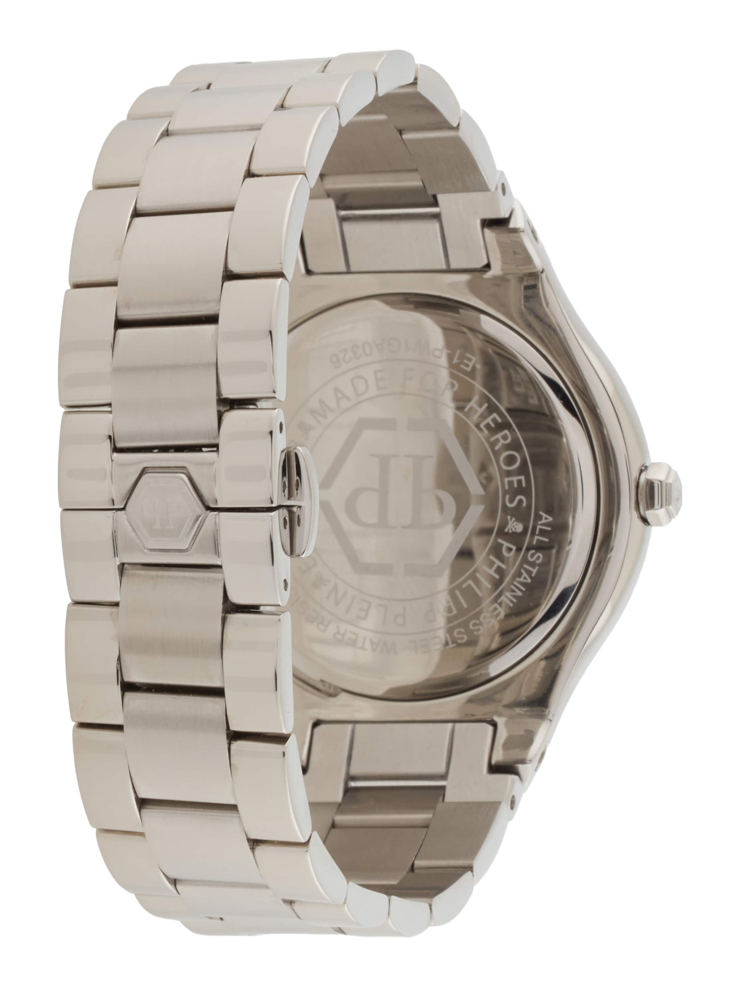 Philipp Plein Analógové hodinky - Strieborná