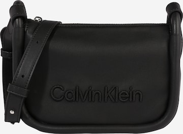 Calvin Klein Crossbody Bag in Black: front