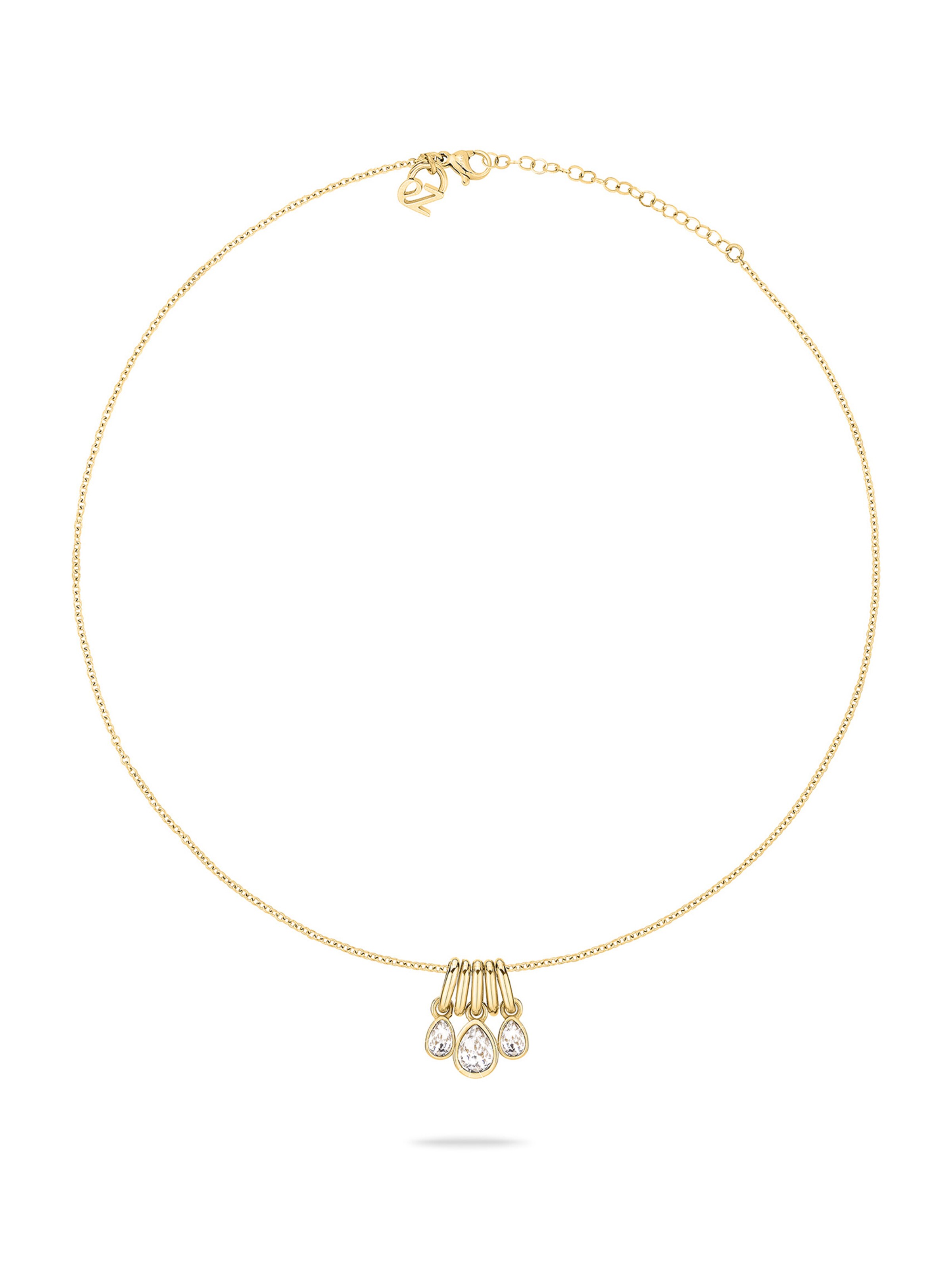 Echtzeit Necklace in Gold: front