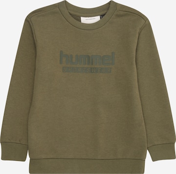 Hummel Sports sweatshirt in Green: front