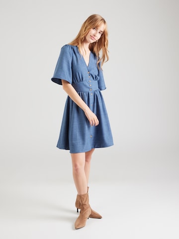 VERO MODA Blousejurk 'VMMelaney' in Blauw: voorkant
