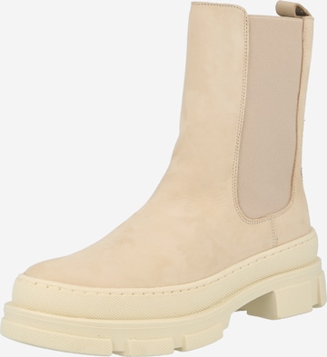 ABOUT YOU Chelsea boots 'Maja' in Beige: voorkant