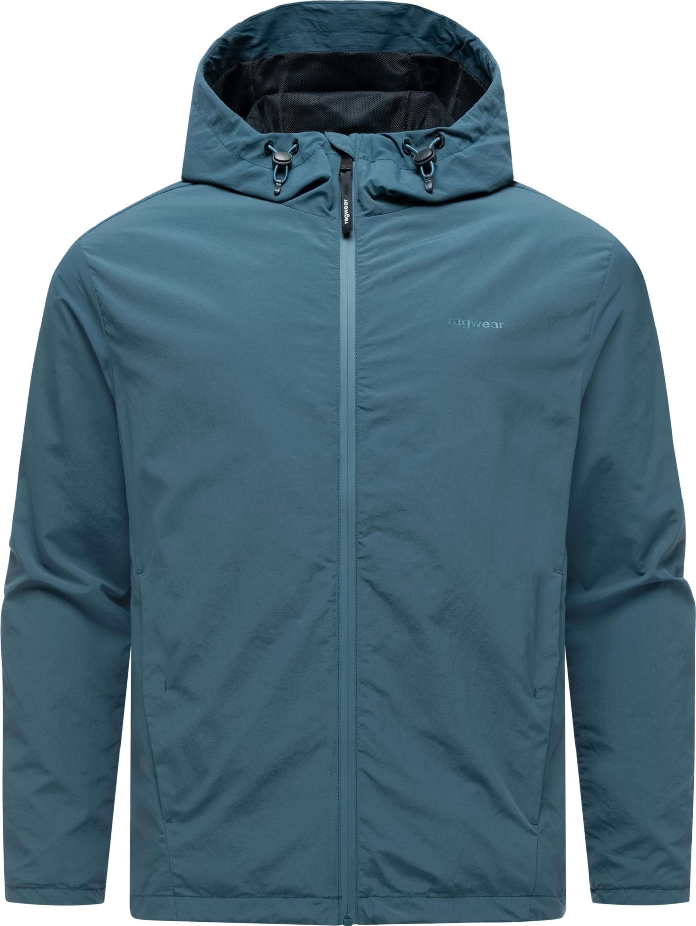 Ragwear Between-Season Jacket 'Lewie' in Blue: front