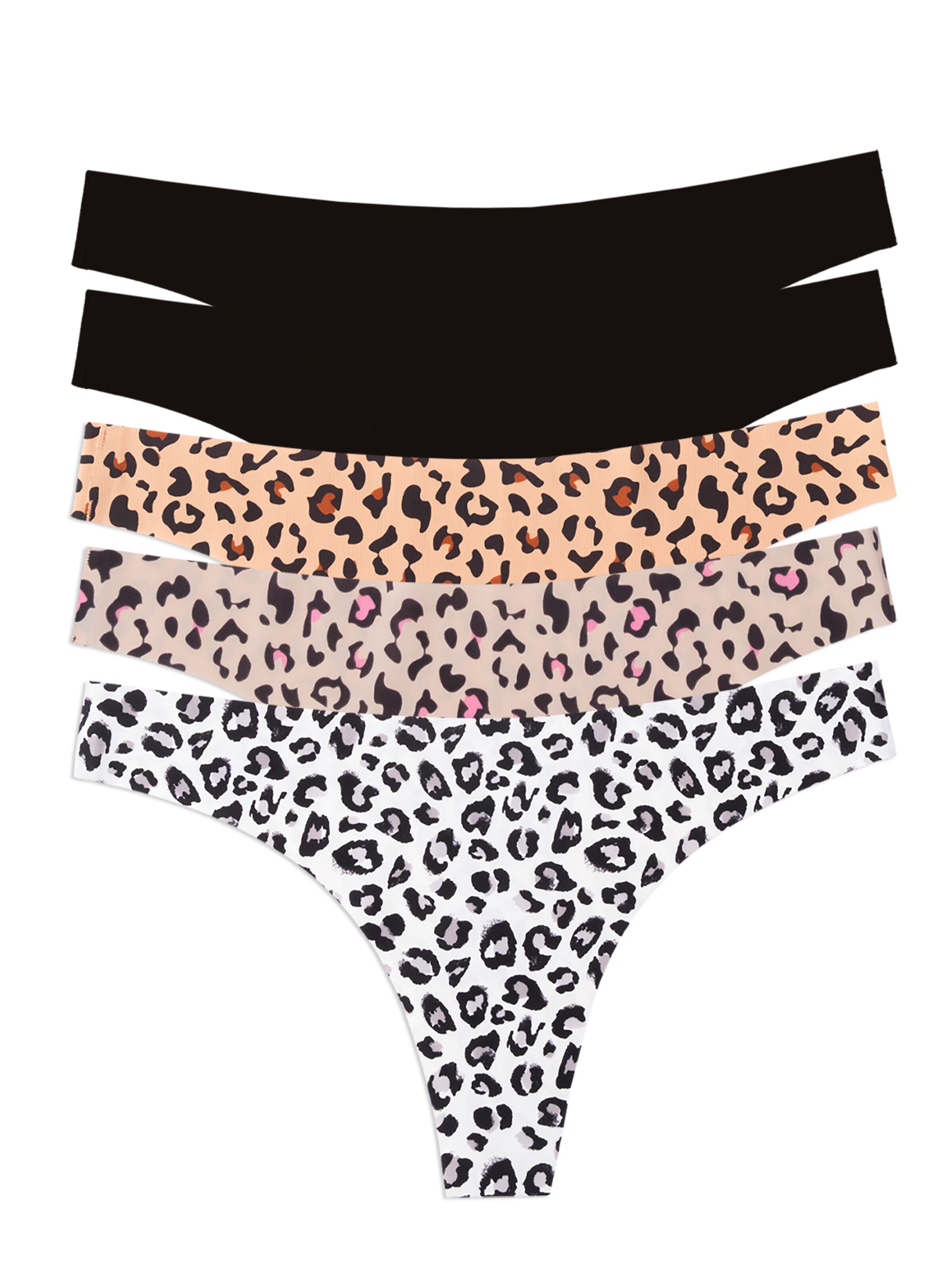 Occulto Thong 'Seamless Ravenna' in Beige: front