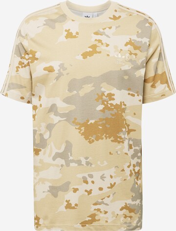 T-Shirt 'Graphics Camo' ADIDAS ORIGINALS en beige : devant