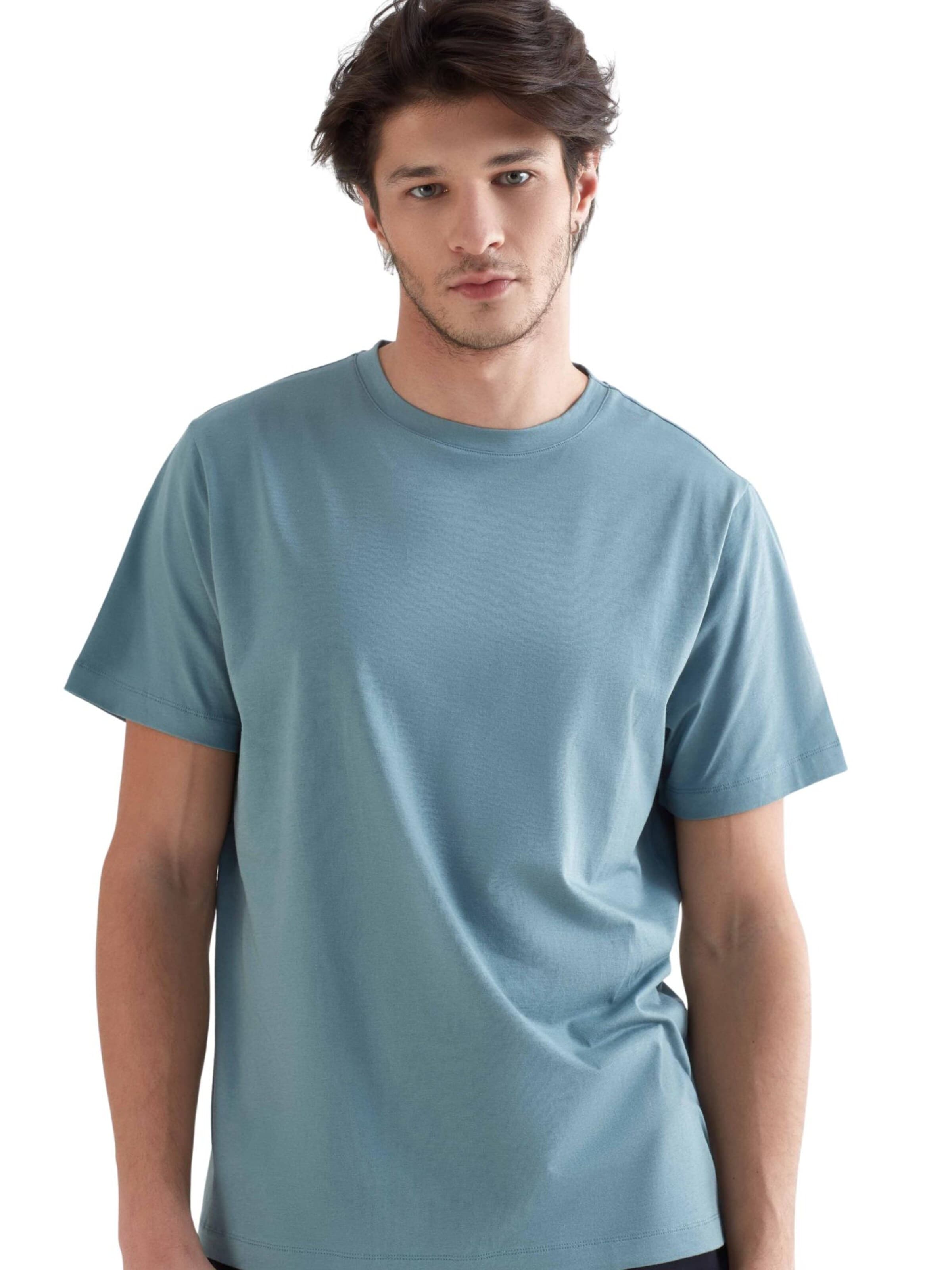 True North Shirt 'Kurzarmshirt' in Blue