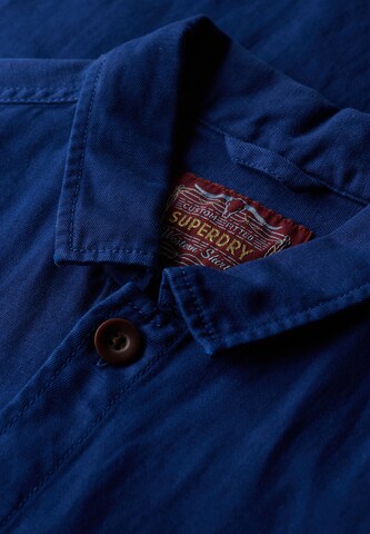 Superdry Tussenjas in Blauw