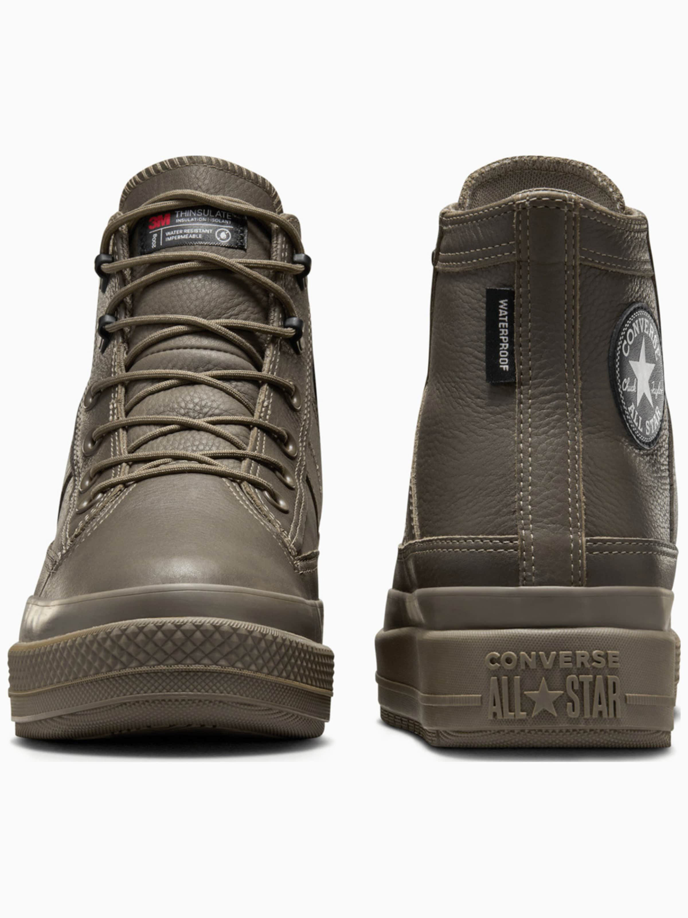 Sneaker alta 'Chuck Taylor All Star Equip Waterproof' di CONVERSE in marrone