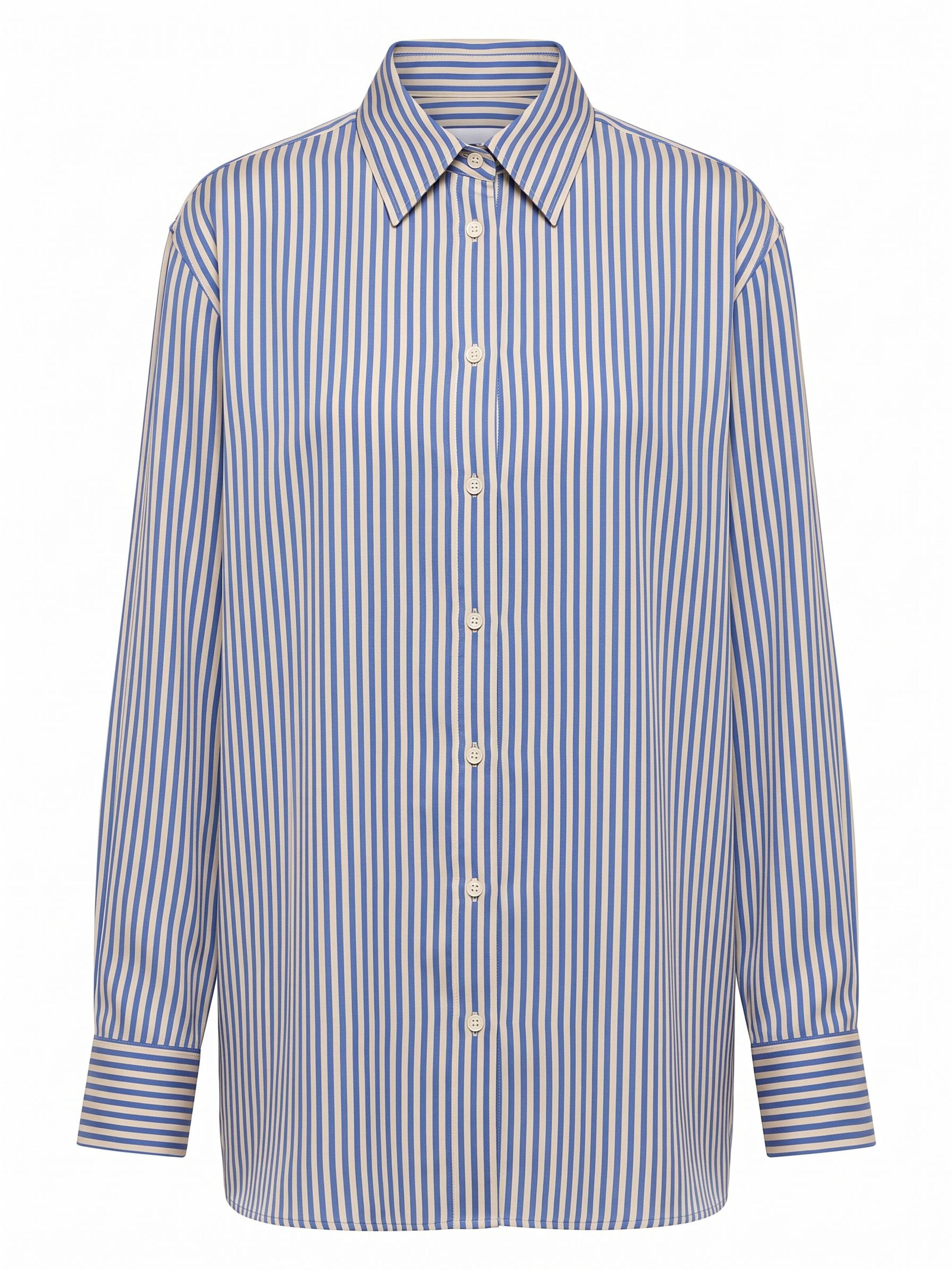 LIA Shirt 'Relaxed'‌‌‌‌ in Beige: Vorderseite