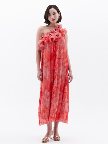 OXXO Zomerjurk in Roze: voorkant