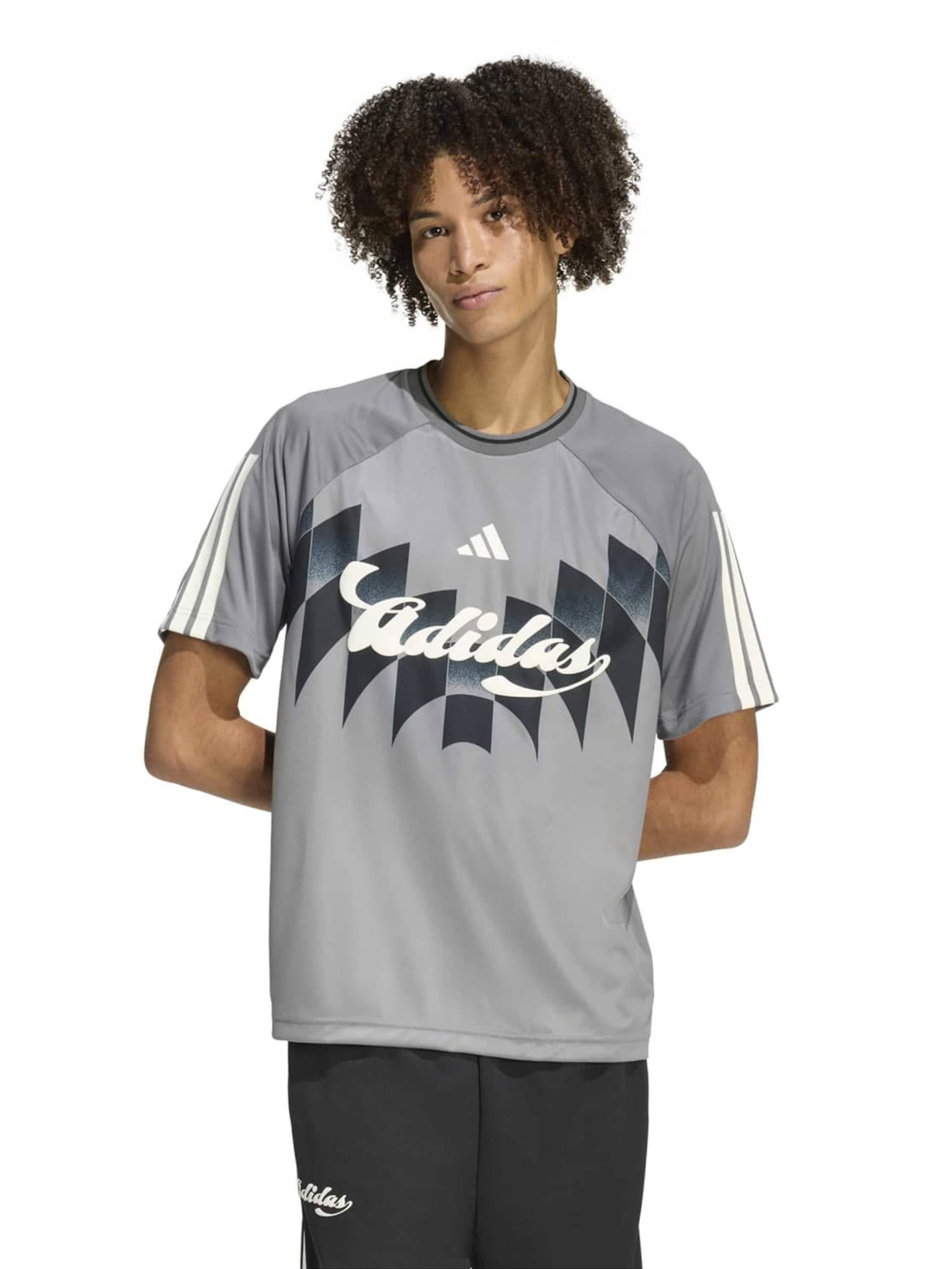 ADIDAS SPORTSWEAR Funktionsskjorte 'TIRO' i grå: forside