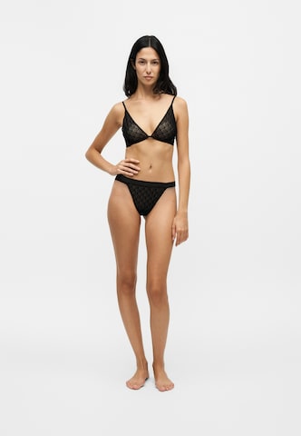 Calvin Klein Underwear Trojuholníky Podprsenka - Čierna