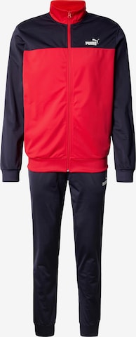 PUMA Športna obleka | rdeča barva: sprednja stran