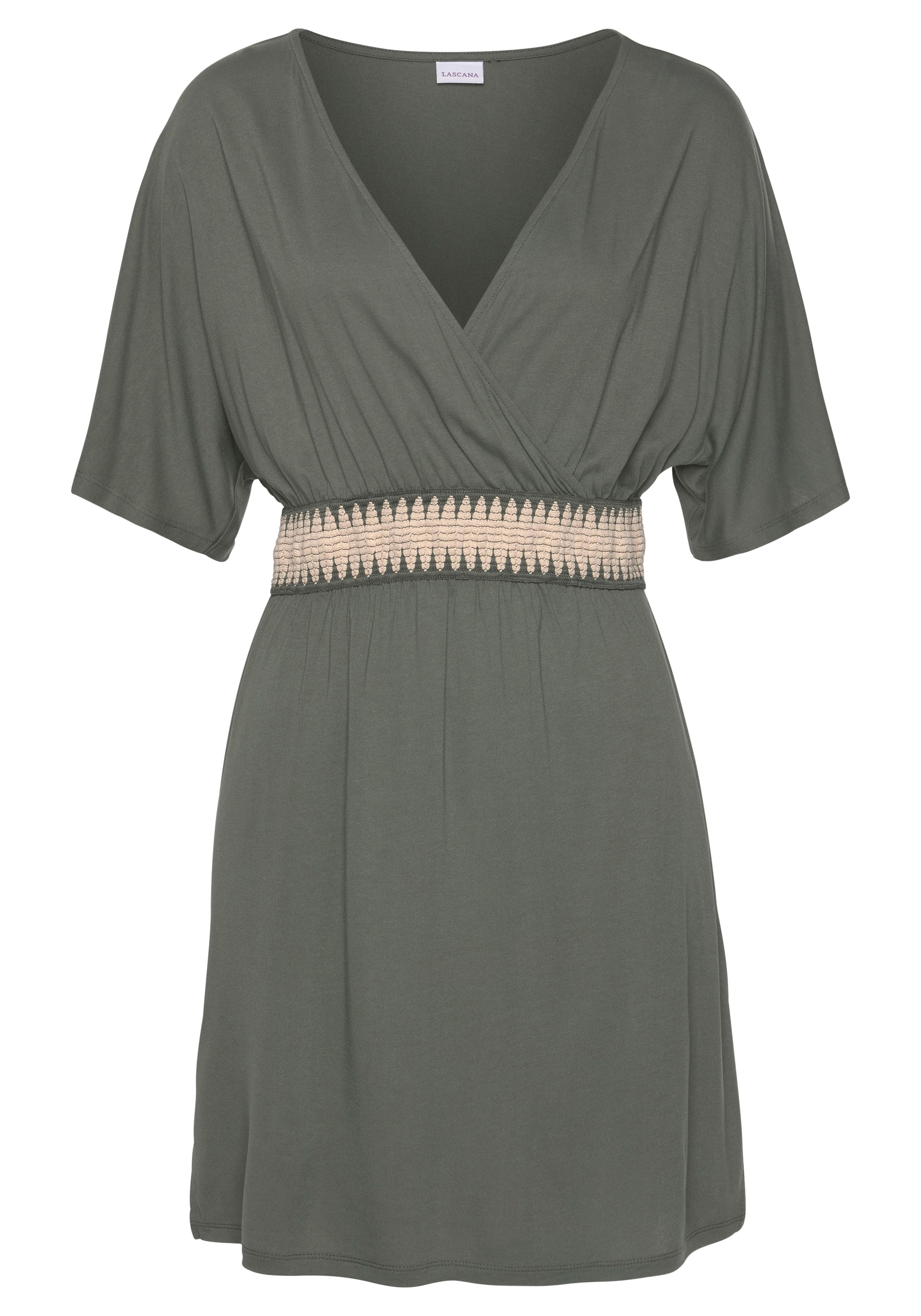 LASCANA Klänning i grön: framsida