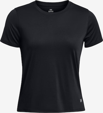 UNDER ARMOUR Functioneel shirt ' Launch ' in Zwart: voorkant