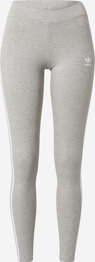 ADIDAS ORIGINALS Leggings 'Adicolor Classics 3-Stripes' i lysegrå / hvid, Produktvisning