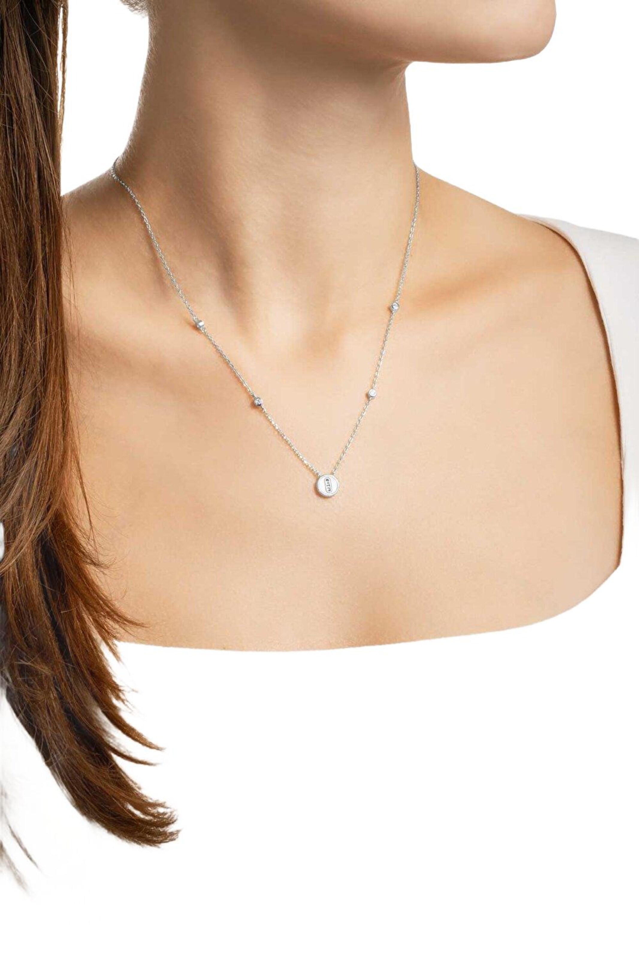 So Chic Kette in Silber: Vorderseite