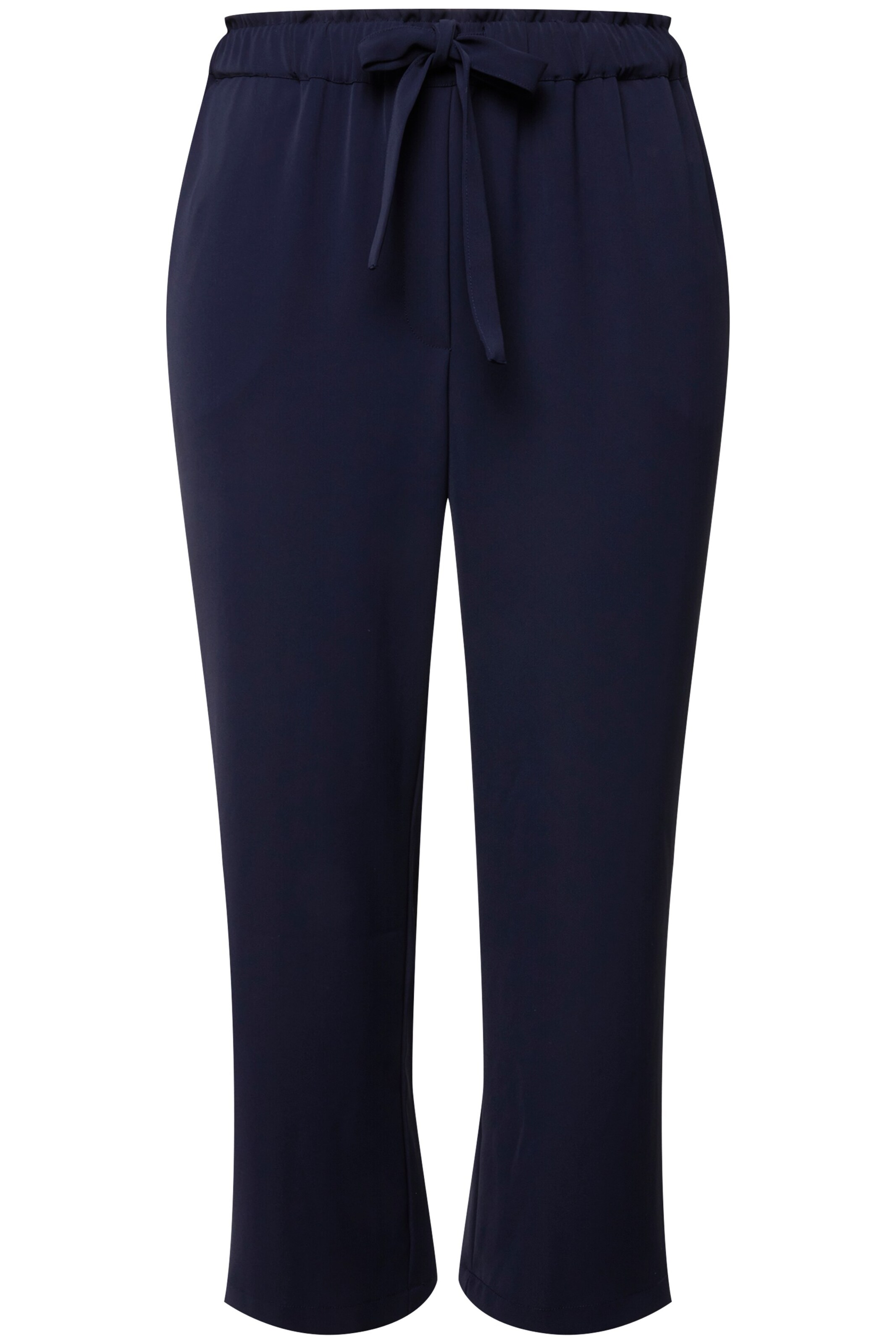 mėlyna Ulla Popken Standartinis Kelnės: priekis