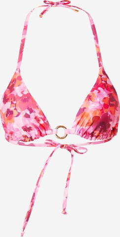 Hunkemöller Triangel Bikinitop in Pink: predná strana