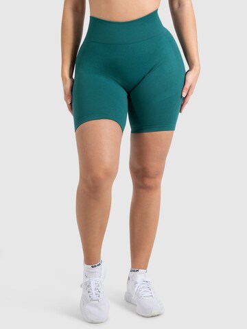Smilodox Skinny Sports trousers ' Rosa ' in Green: front