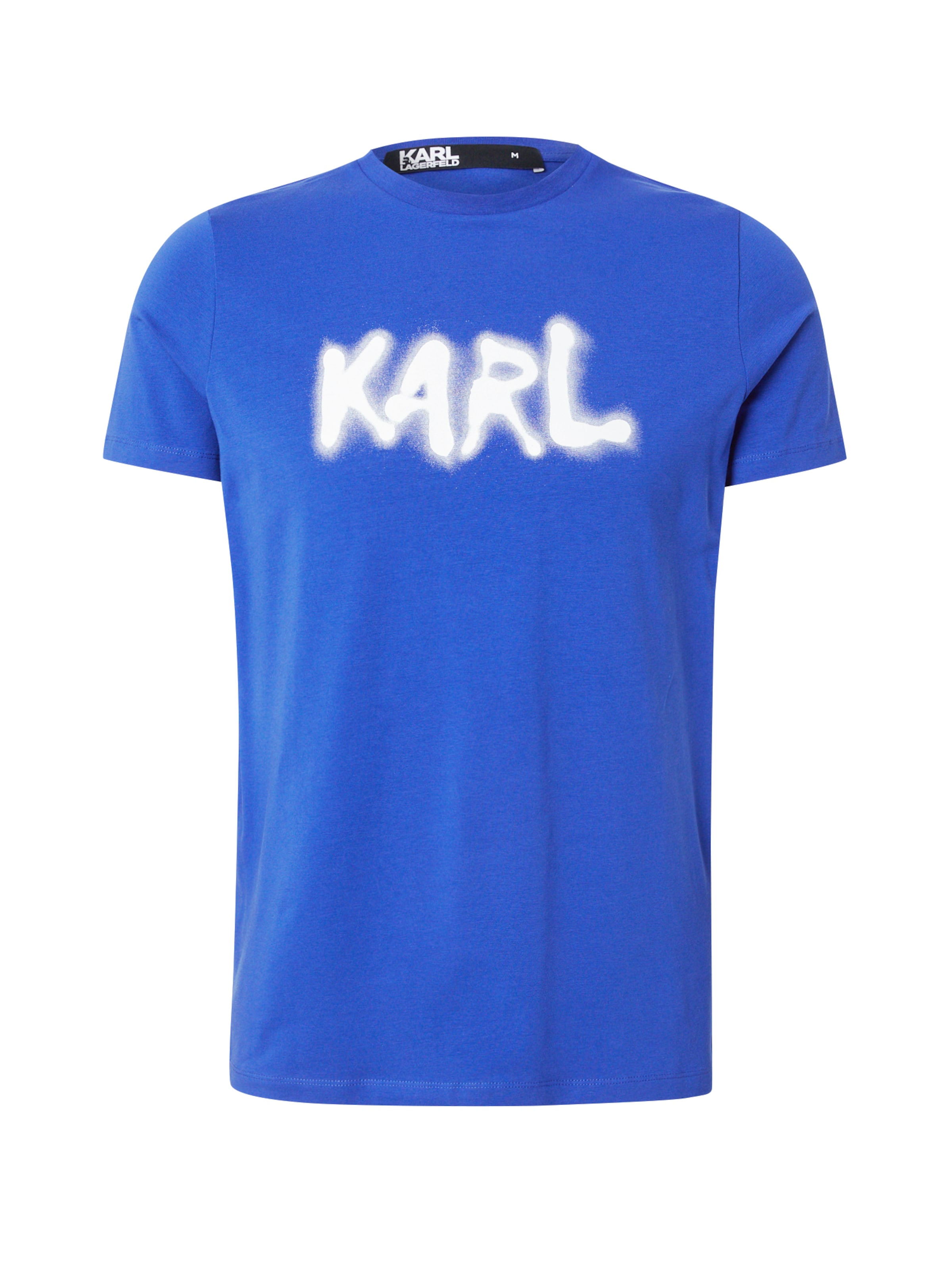 T-Shirt Karl Lagerfeld en bleu : devant