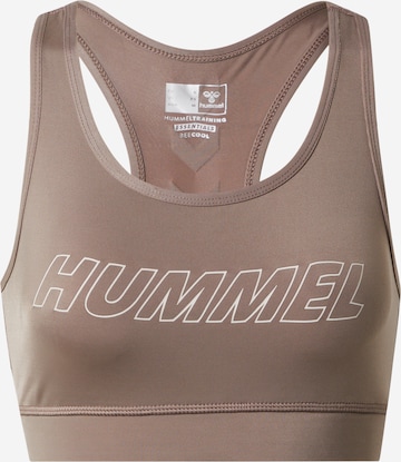 Bustier Soutien-gorge de sport 'Tola' Hummel en beige : devant