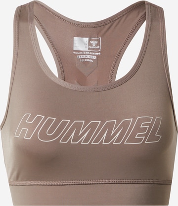 Hummel Bustier Urheilurintaliivit 'Tola' värissä beige: edessä