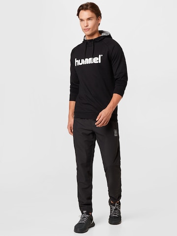 Hummel Sportsweatshirt in Schwarz