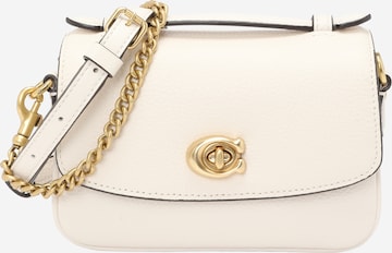 Borsa a mano 'CASSIE 17' di COACH in beige: frontale