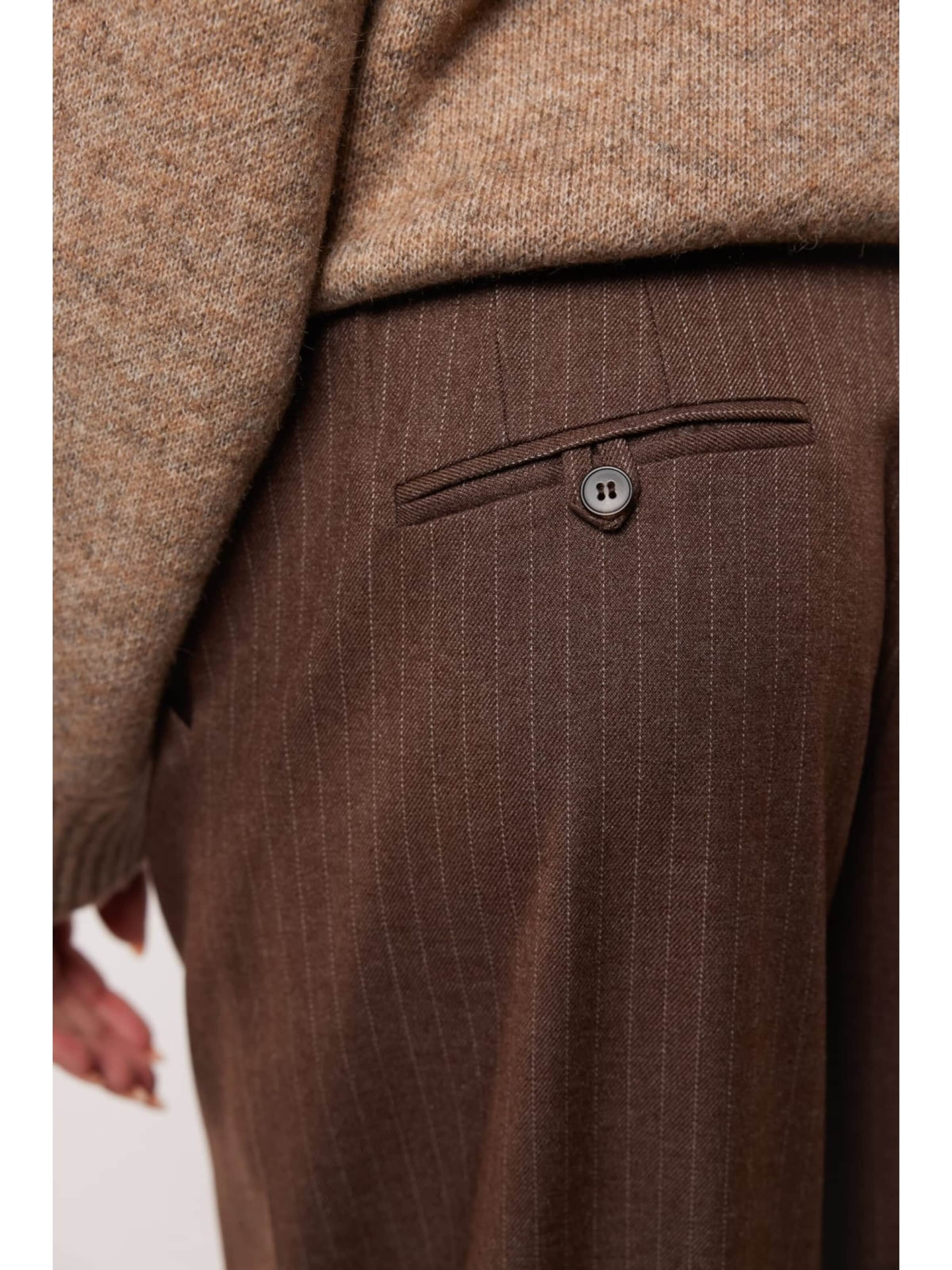 G-maxx Baggy Trousers '25WWG07' in Brown