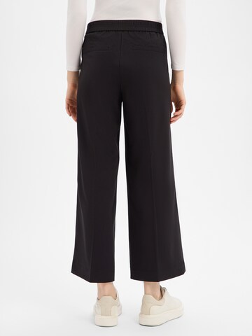 Someday Regular Pleat-front trousers ' Charlie cropped ' in Black