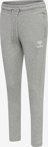 Hummel Slim fit Workout Pants 'Noni 2.0' in Grey