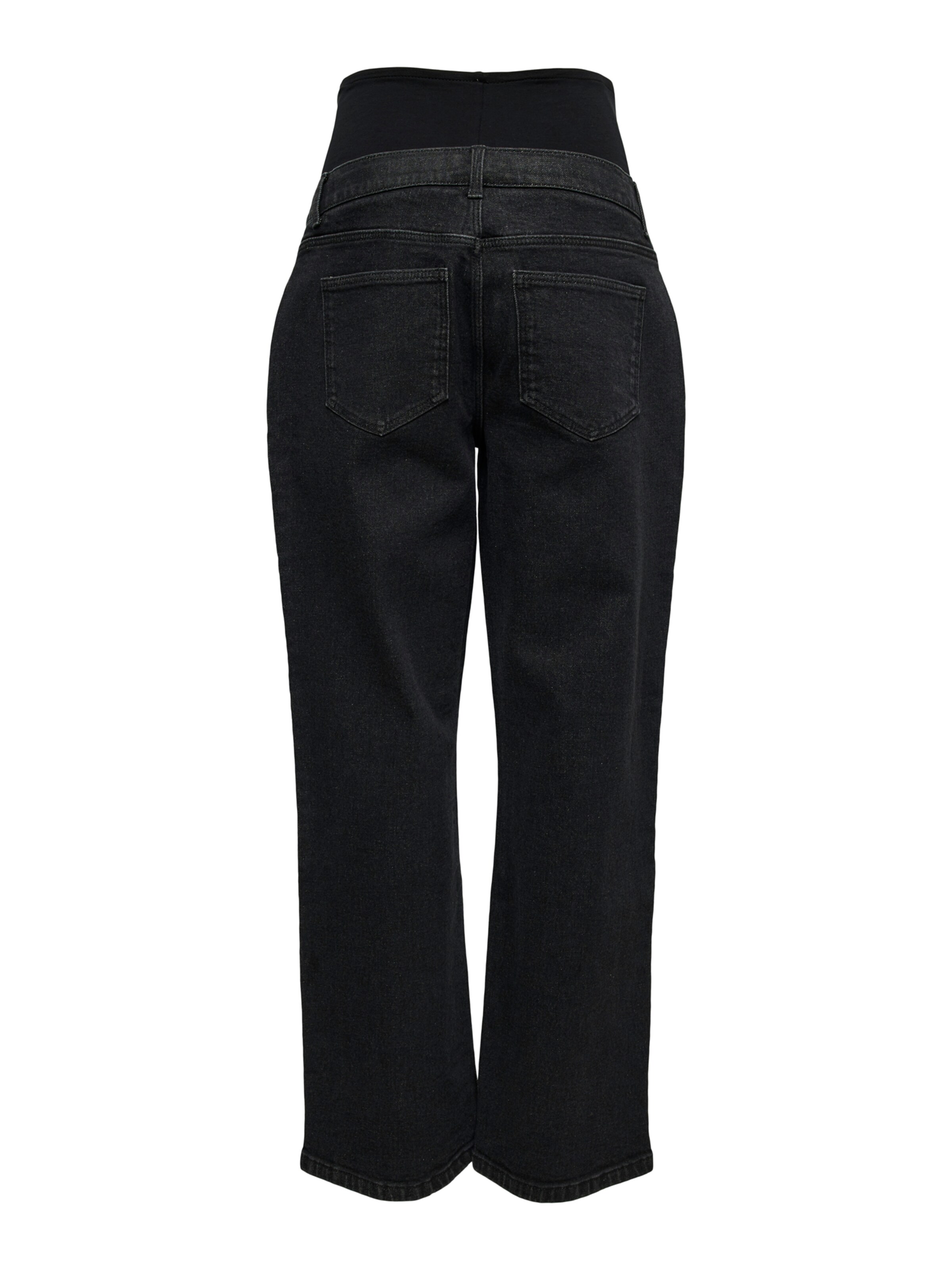 MAMALICIOUS Wide Leg Farkut 'MLSOUL' värissä musta