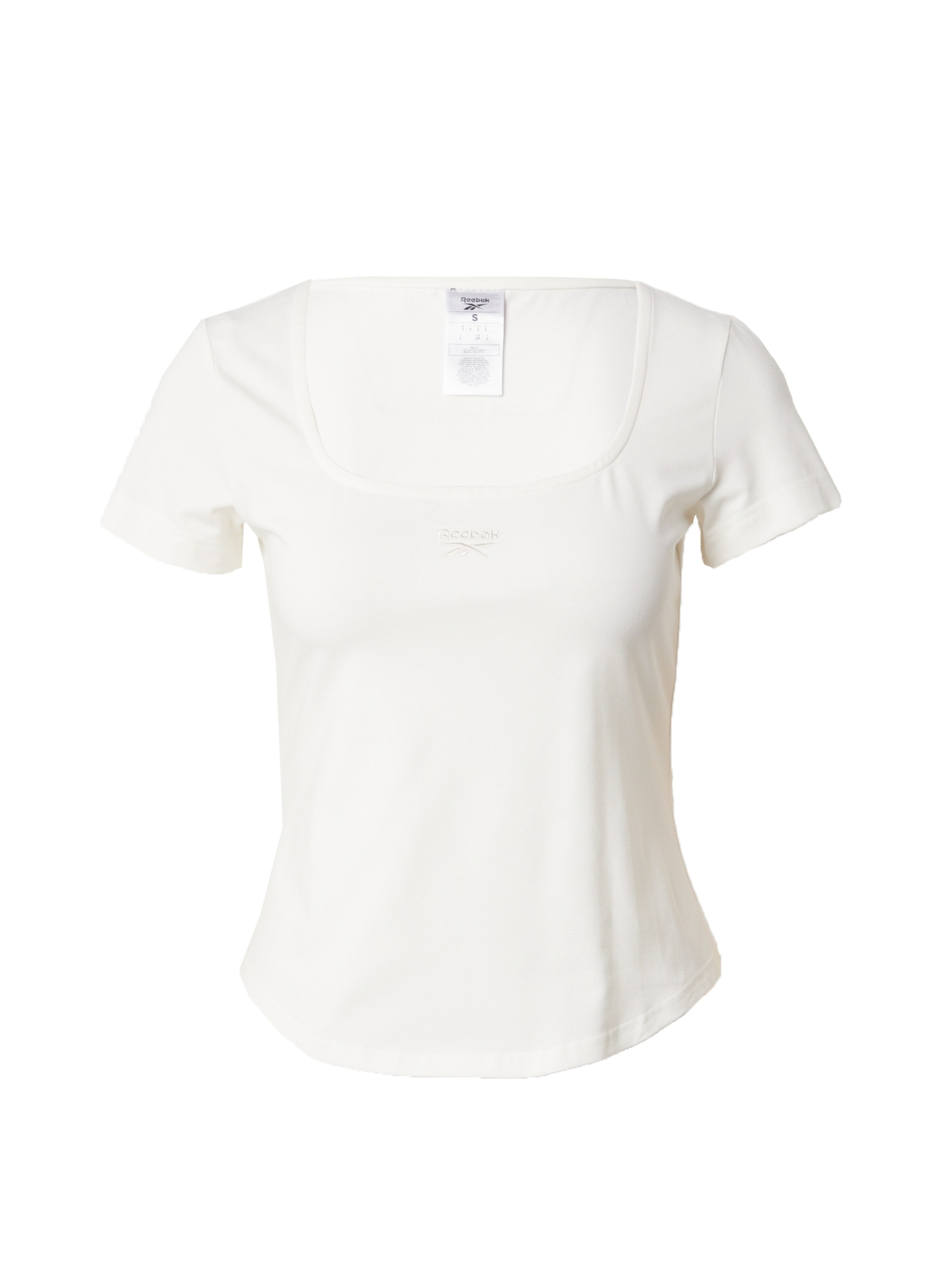 Maglia funzionale di Reebok in beige: frontale