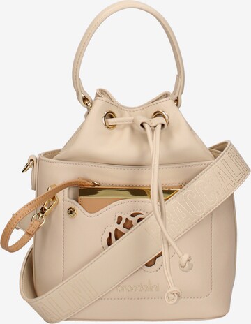 Borsa a mano di Braccialini in beige: frontale