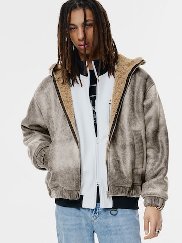 Veste mi-saison 'STWD' Pull&Bear en gris