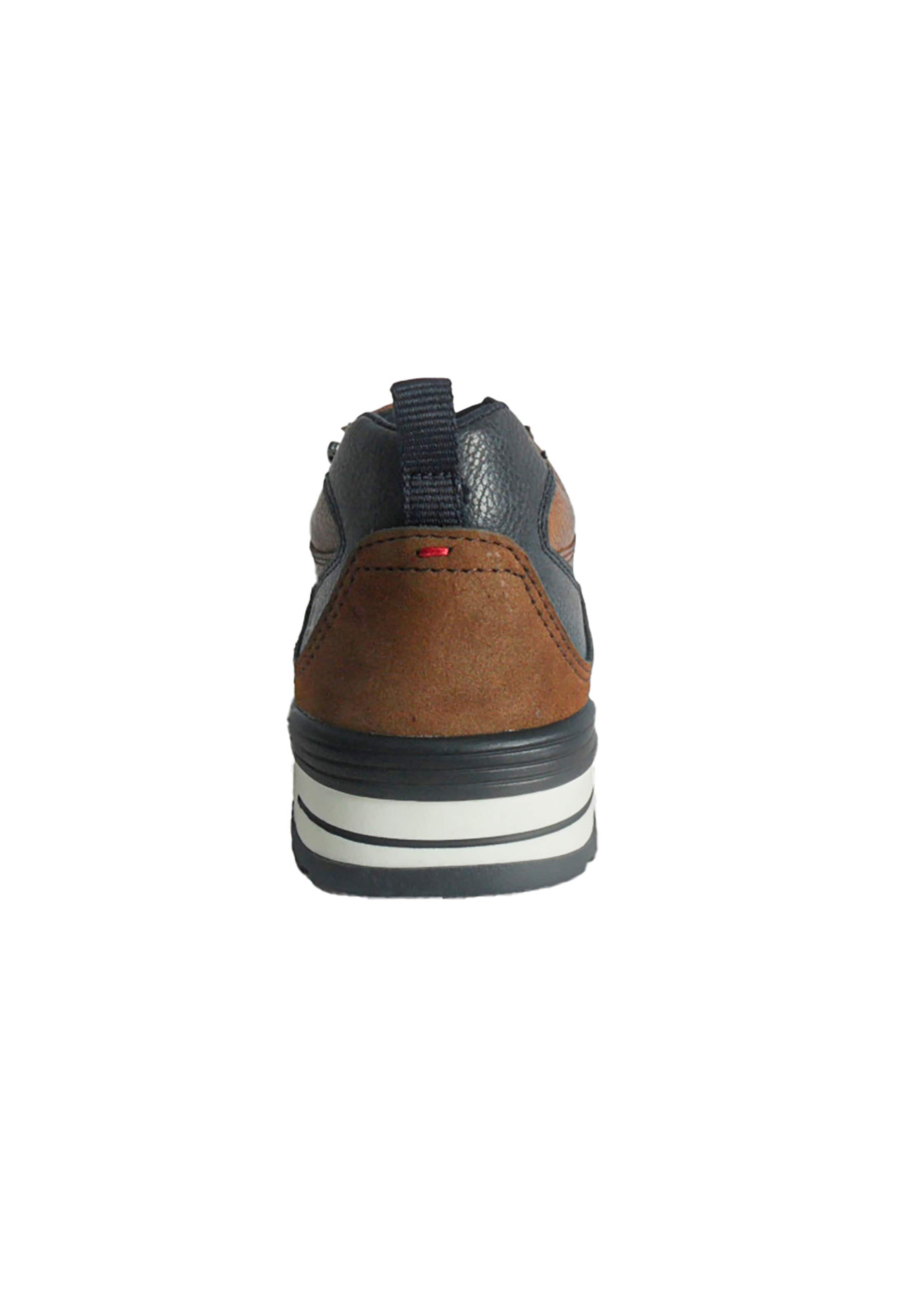 MUSTANG Trampki niskie w kolorze brązowy