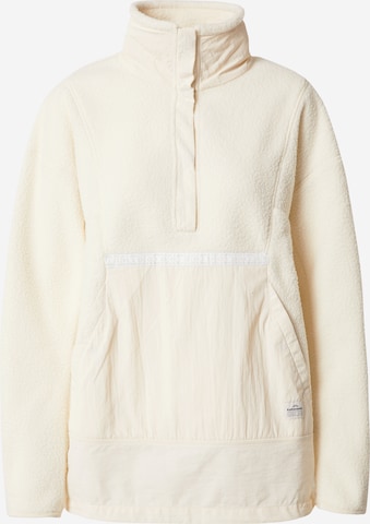 Pull-over de sport 'Co-Z' Kathmandu en beige : devant